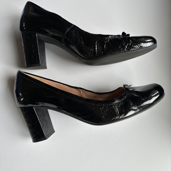Anyi Lu black patent heels. Barely worn. - Picture 2 of 3